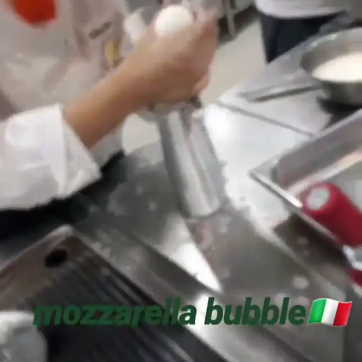 creation thumb for Mozzarella bubble with ISI Whip
