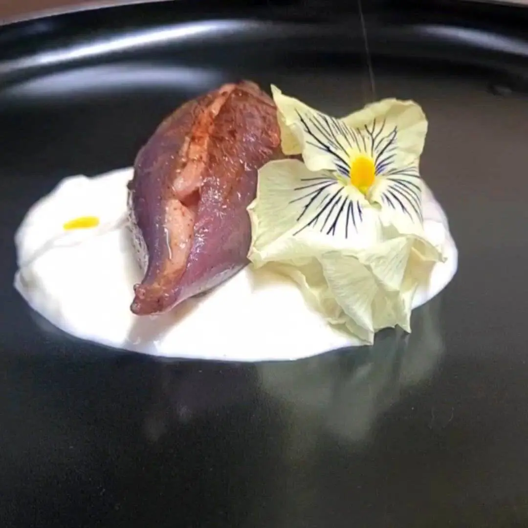 creation thumb for Onion Stuffed with Tuna Tataki