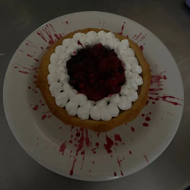 creation thumb for Tarta de frutos rojos con mezcal