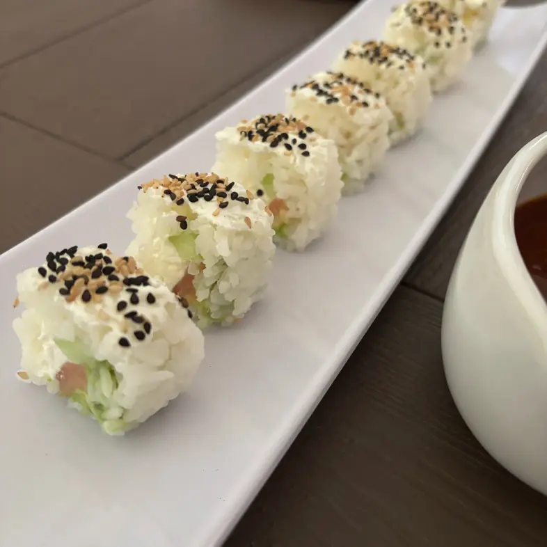 creation thumb for sushi california with kushiage sauce