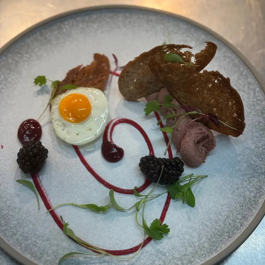 creation thumb for Chicken liver parfait