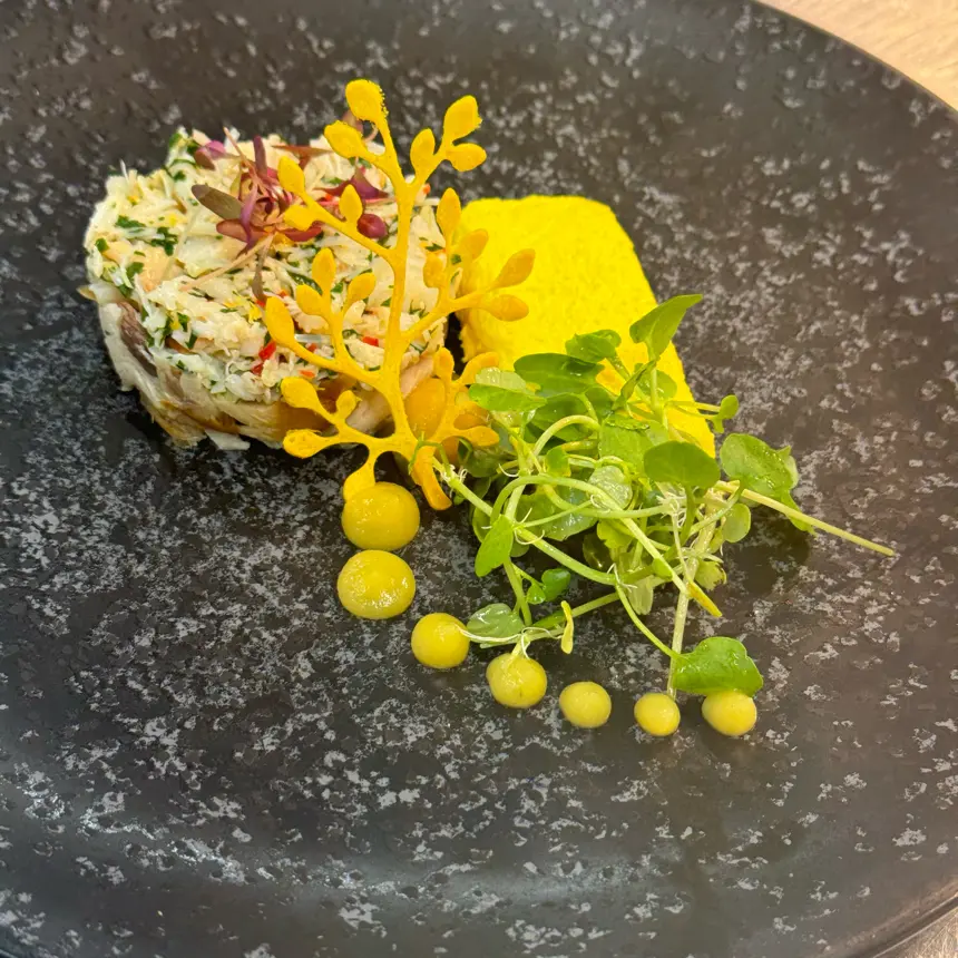 creation thumb for Smoked mackerel and dressed crab