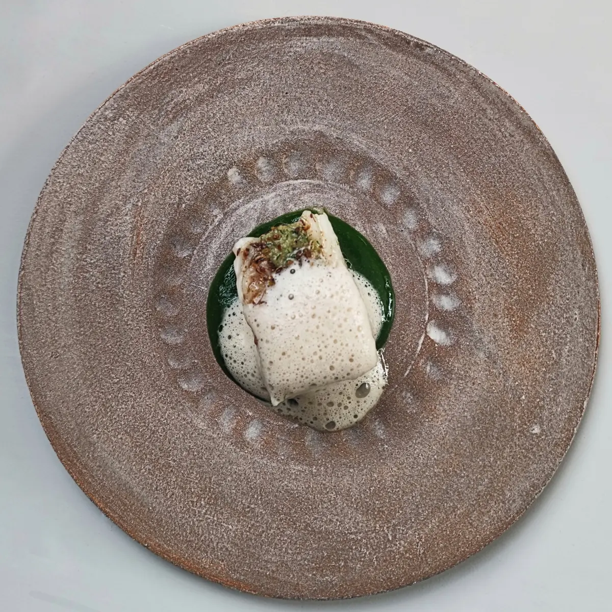 creation thumb for Pike with foraged seed and parsley puree