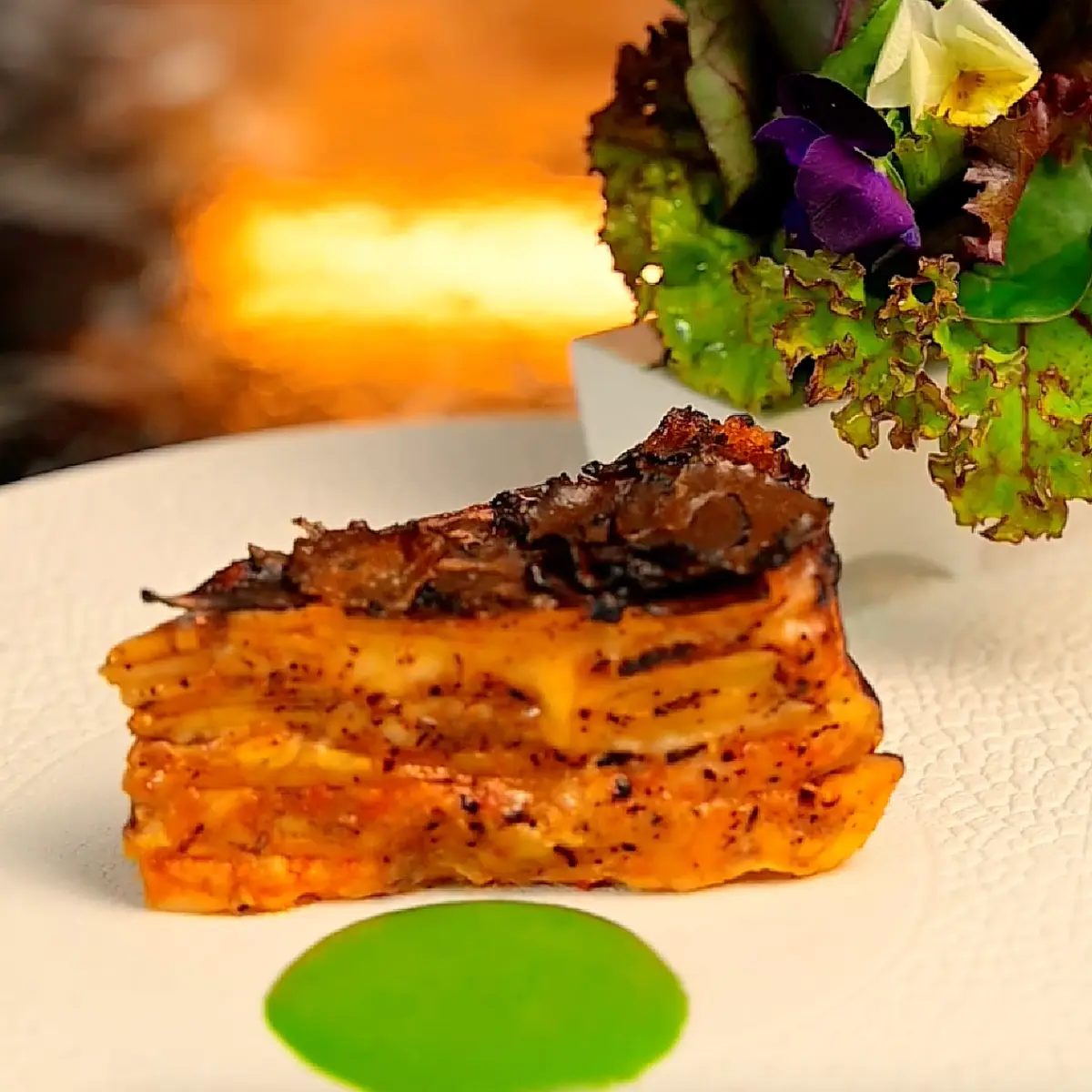 creation thumb for Truffle Plantain Lasagna