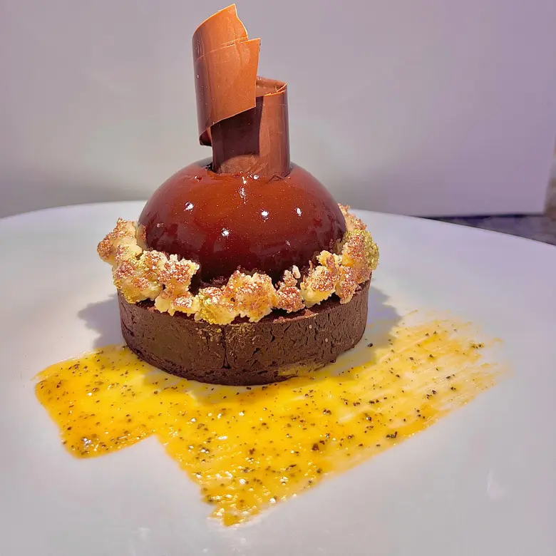 creation thumb for Choco Domed Passion Fruit