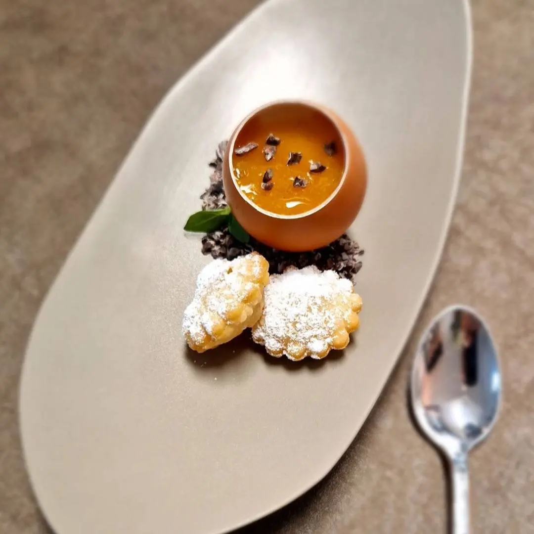 creation thumb for Crème de Ricotta | Fruit de la passion | Huile d'Olive | Fleur d'Oranger