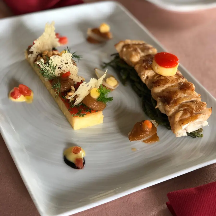 creation thumb for Sea bass and polenta