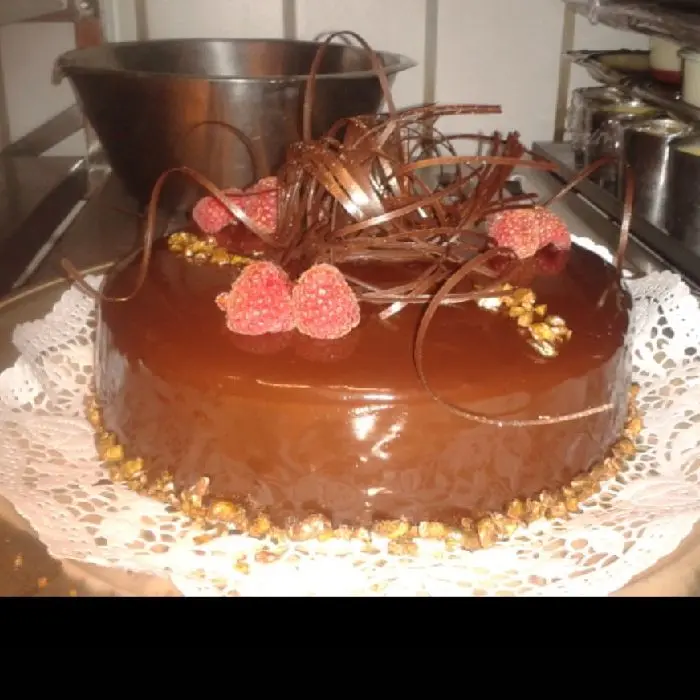 creation thumb for Pistazien Schokotorte