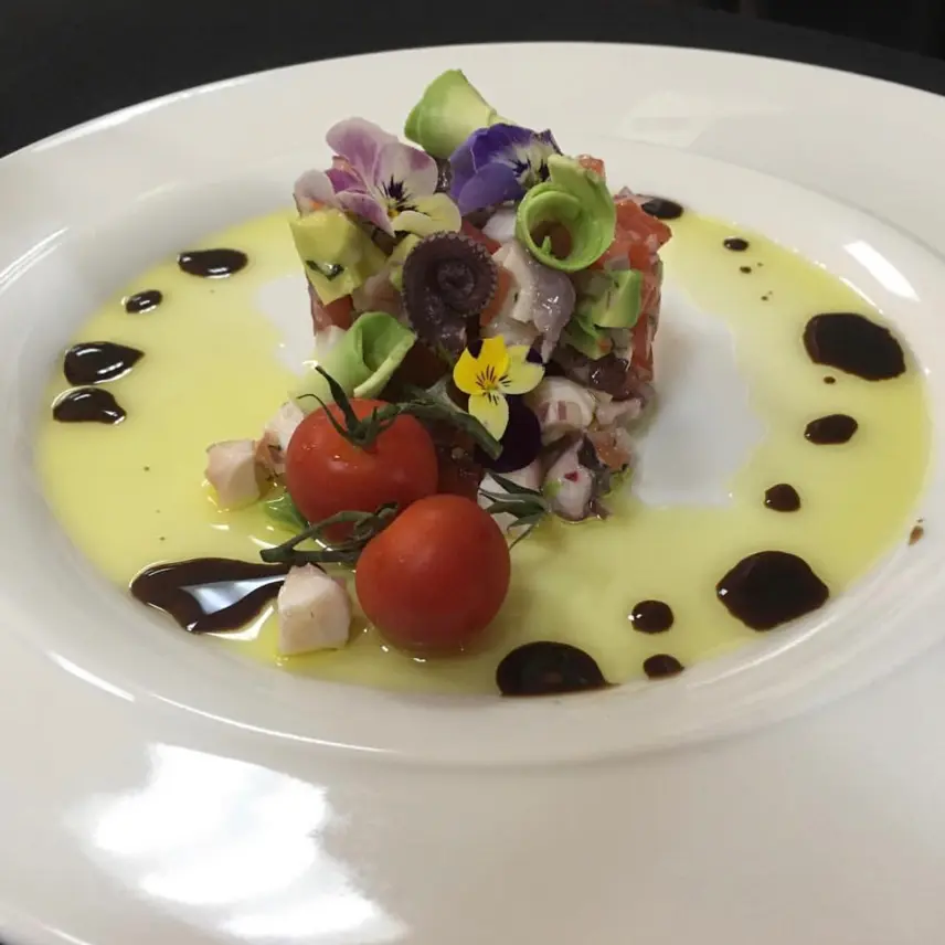creation thumb for Prawn and octopus ceviche