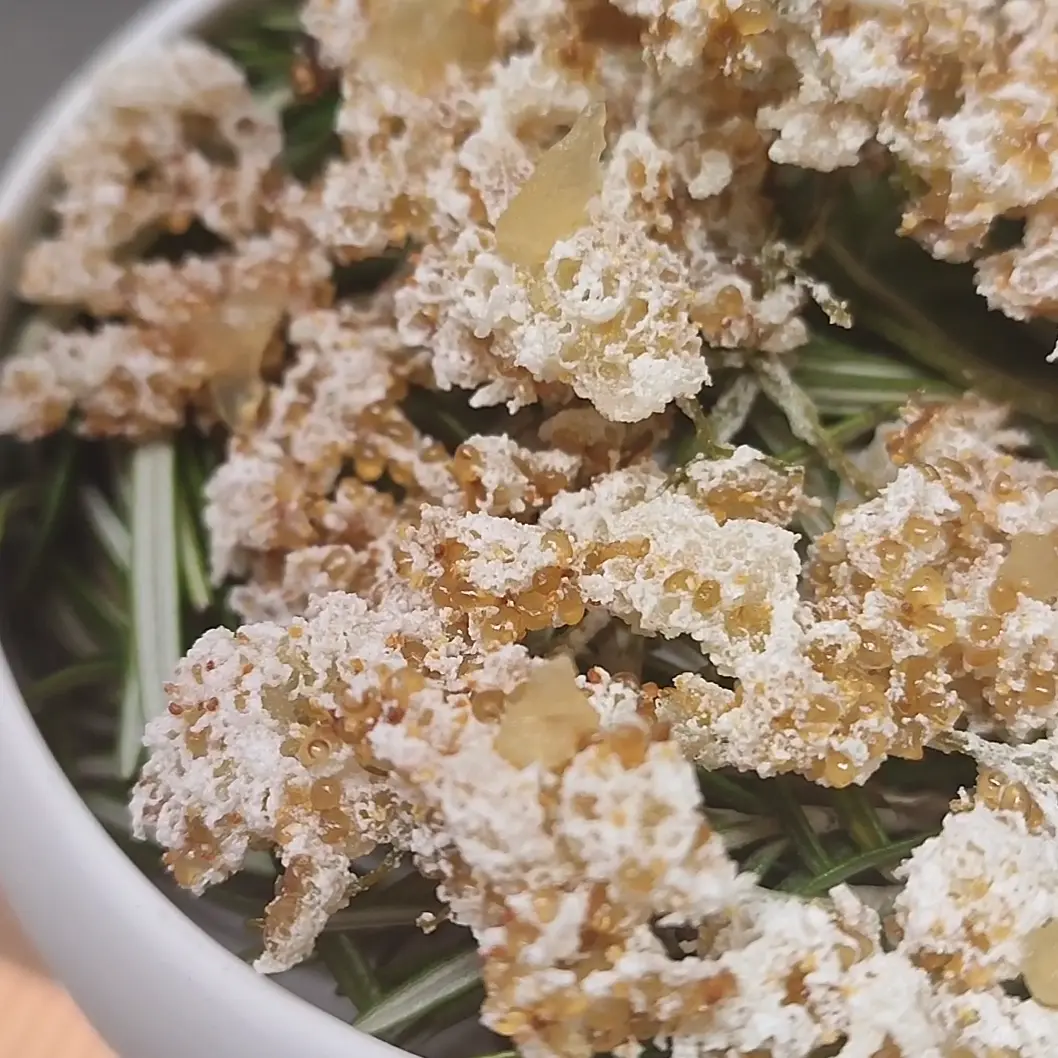 creation thumb for Crispy Elderflowers