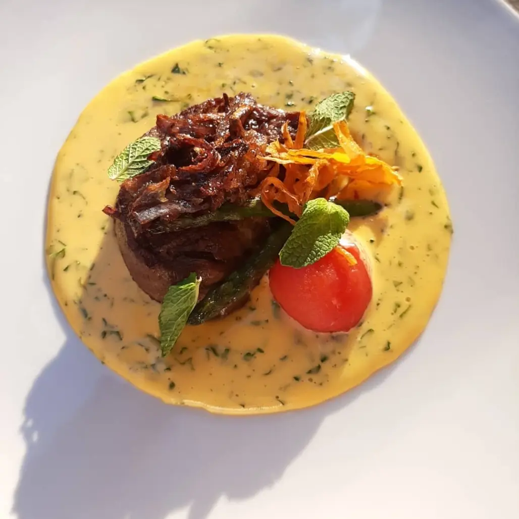 creation thumb for Filet mignon with bernaisse sauce