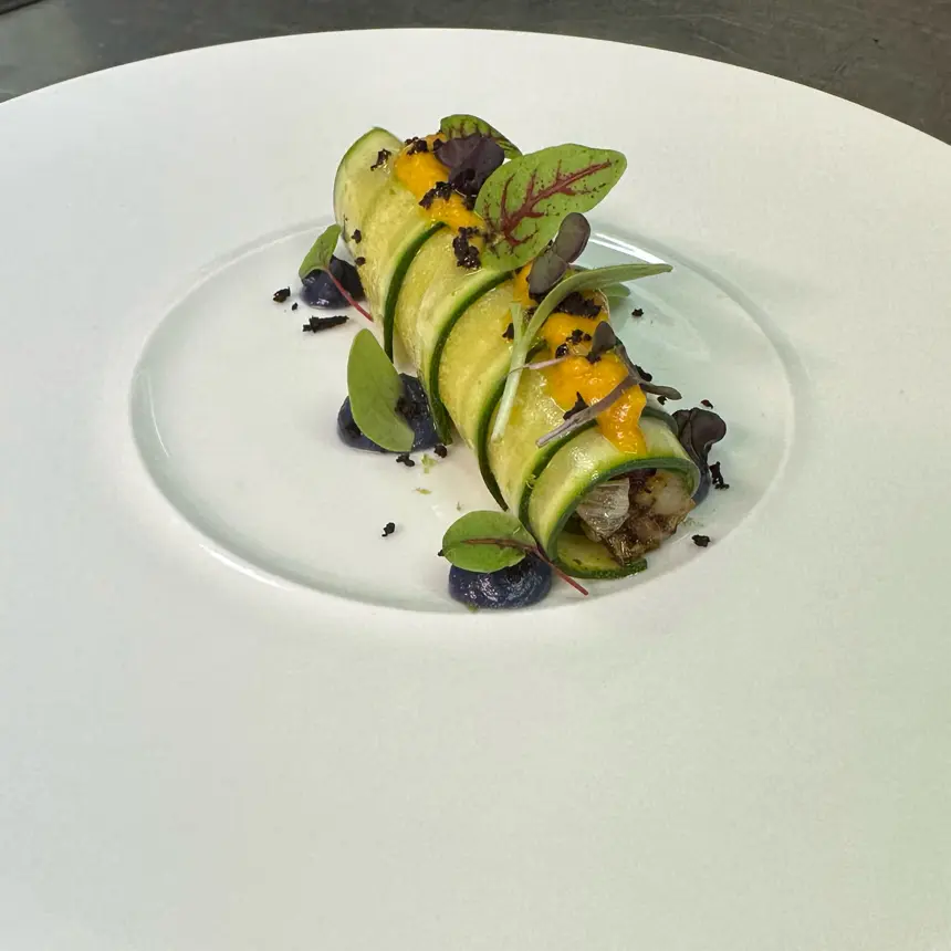 creation thumb for Marinated Zucchini Cylinder