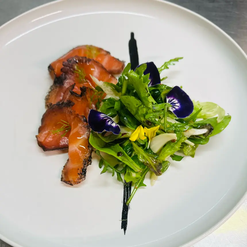 creation thumb for Salmone al nero di Seppia