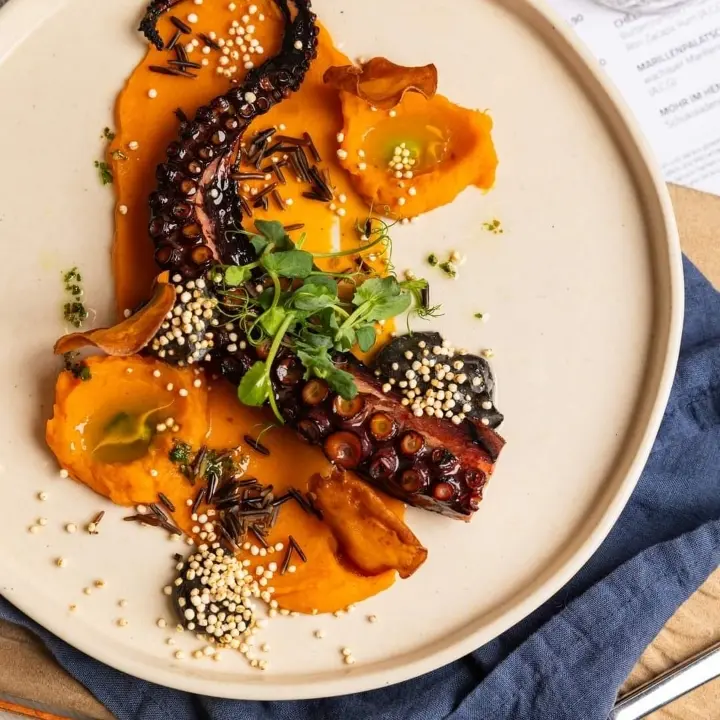 creation thumb for Pulpo and sweet potato
