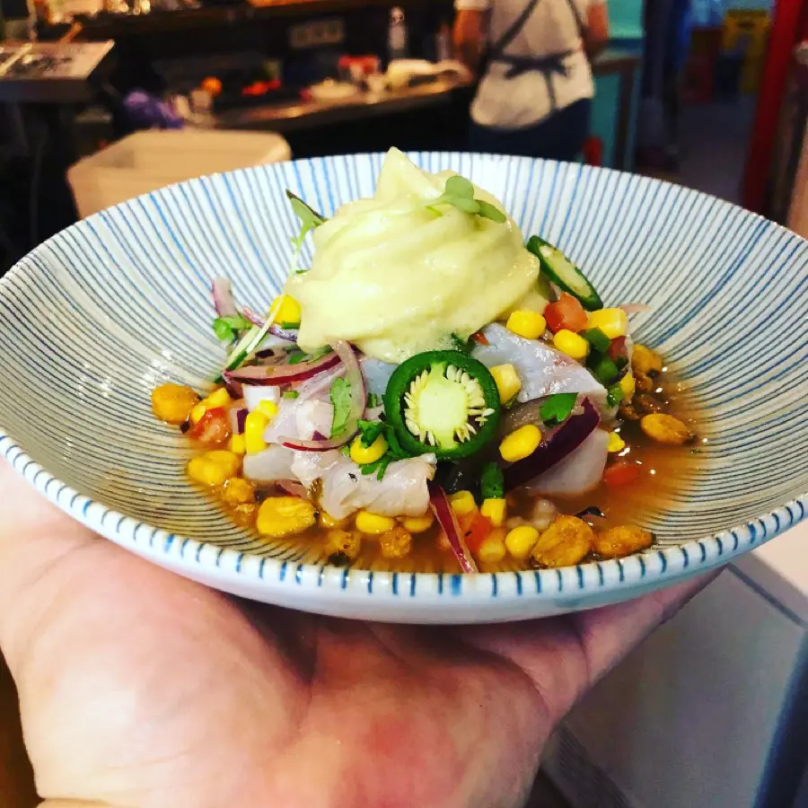 creation thumb for Ceviche lubina
