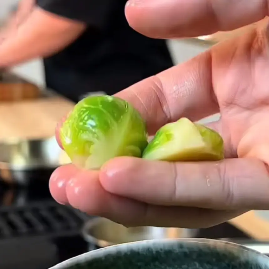 creation thumb for Sautéed Brussels Sprouts with Sesame