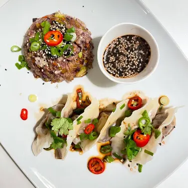 creation thumb for Iberic Pork Dumplings