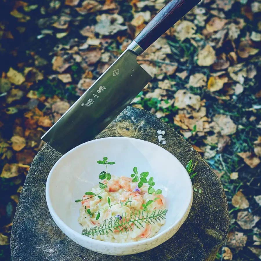 creation thumb for shrimp risotto