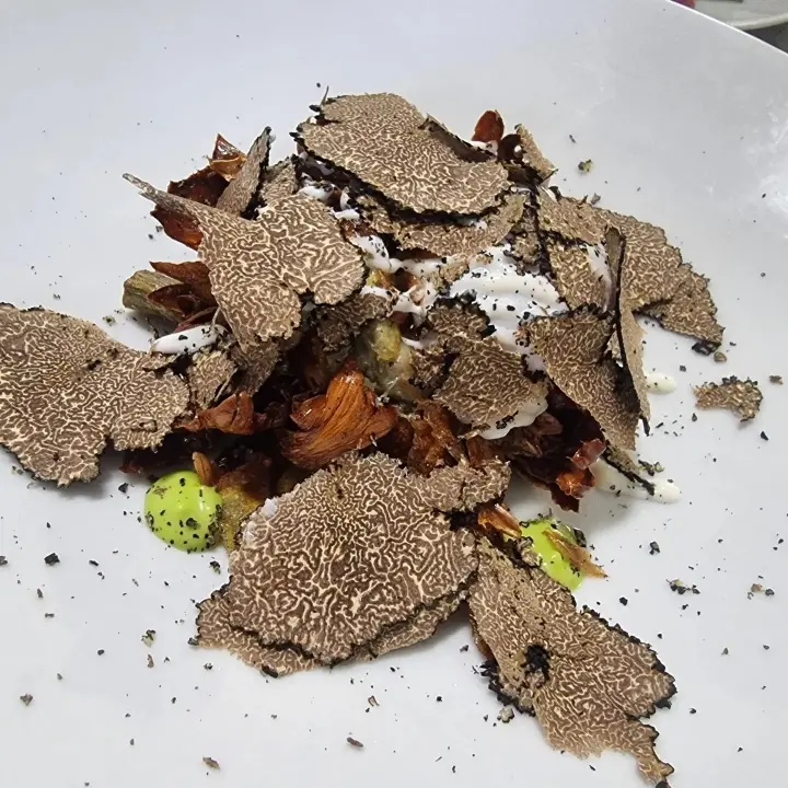 creation thumb for Artichoke, egg, cacioricotta and truffle