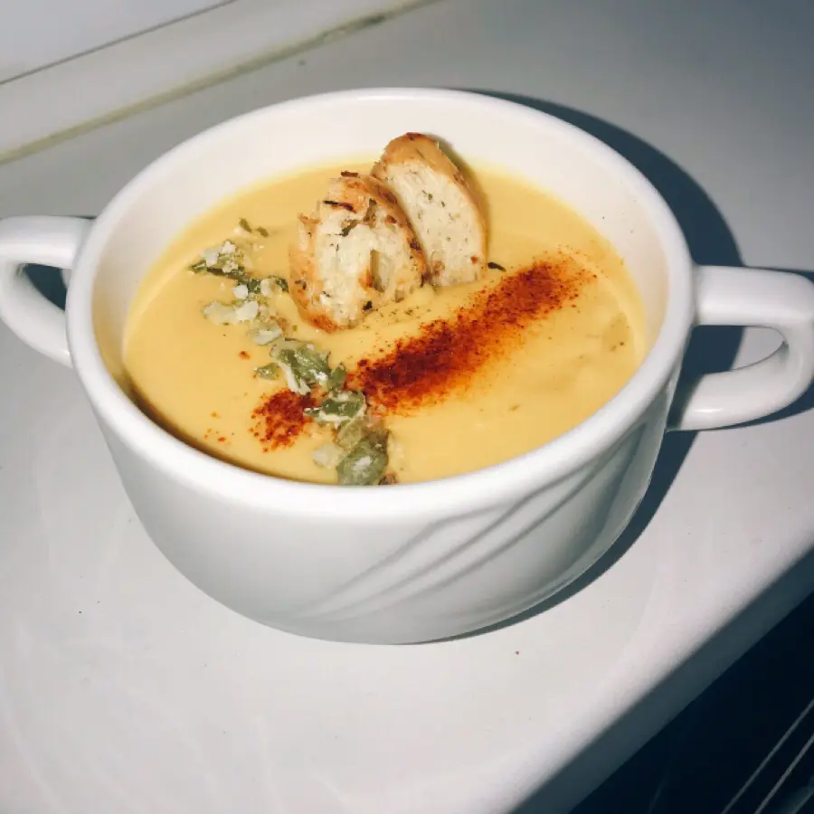 creation thumb for Pumpkin cream soup😍