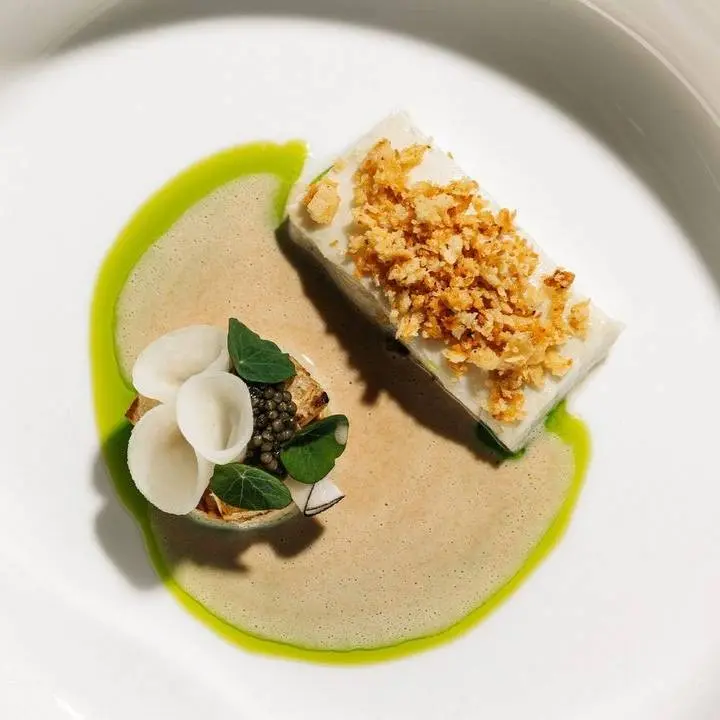 creation thumb for Turbot | Turnip | Caviar | Brown Butter