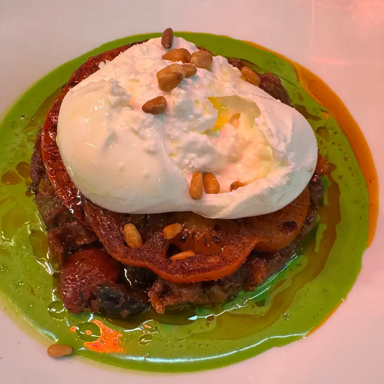 creation thumb for Sizilianische Caponata mit Basilikum & Burrata