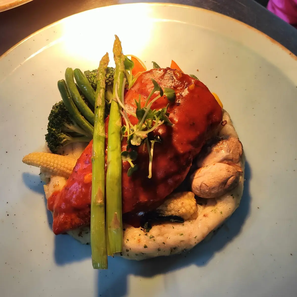 creation thumb for Peri peri chicken with steam veggies