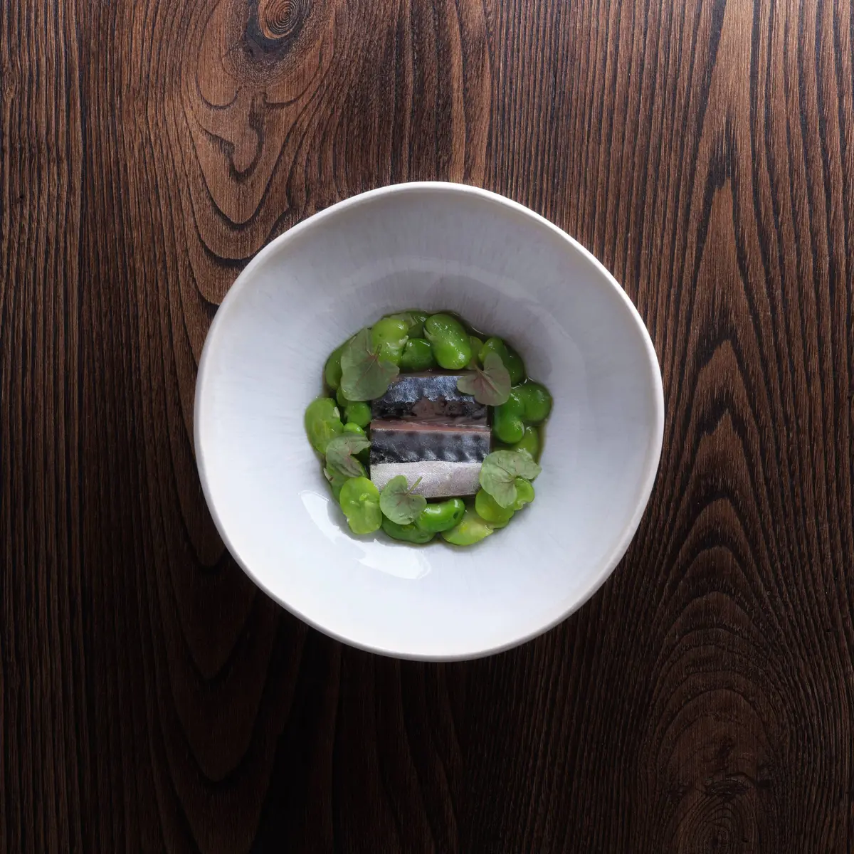 creation thumb for Mackerel | Broad Bean | Marigold
