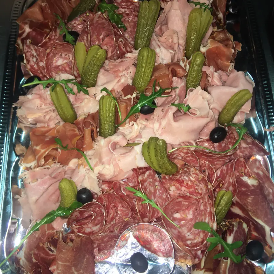 creation thumb for Tray of meat and cheese