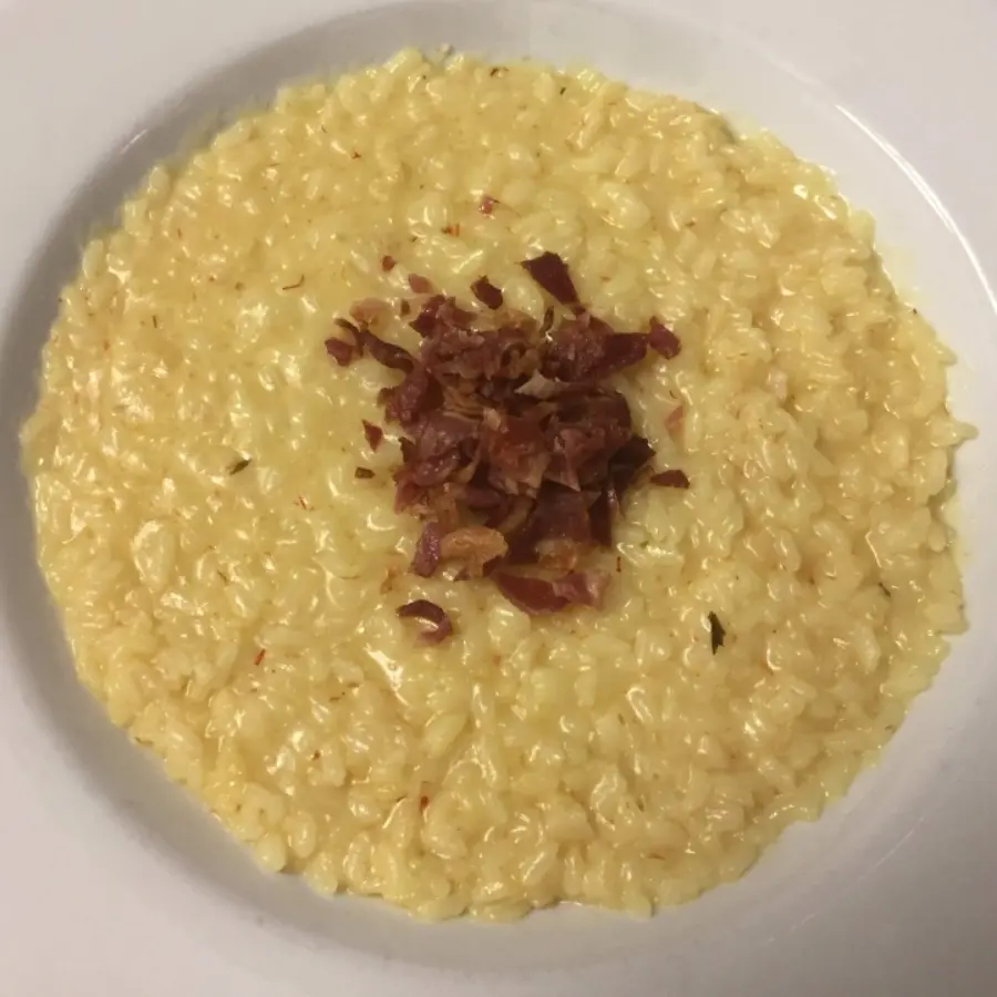 creation thumb for Americano saffron risotto