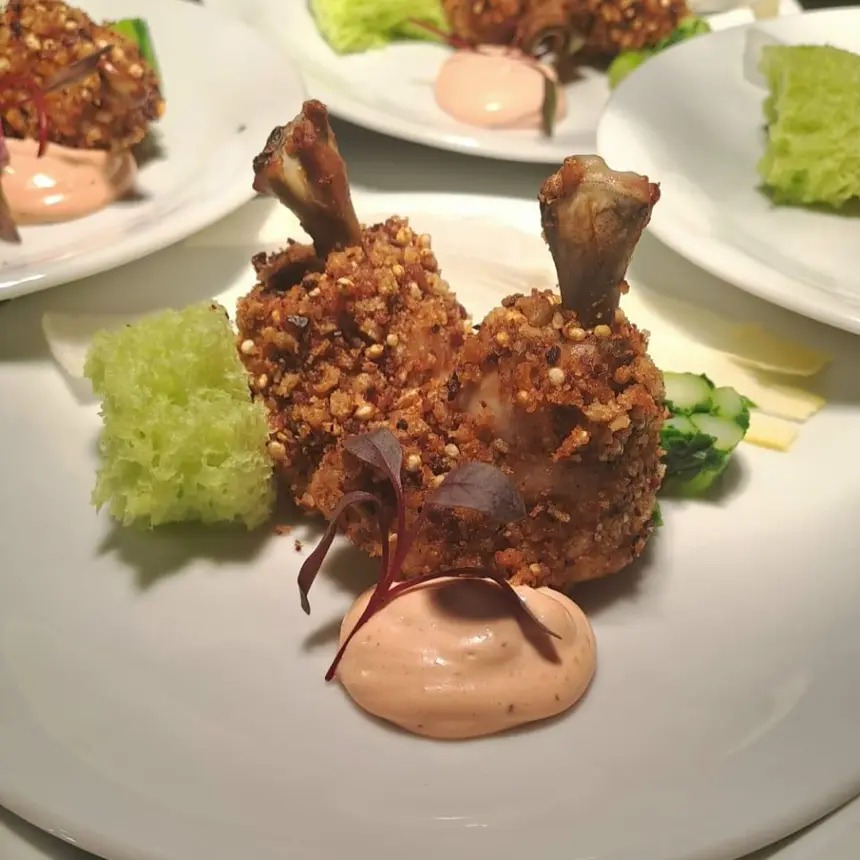 creation thumb for Chicken Wing Lollipop in Crust