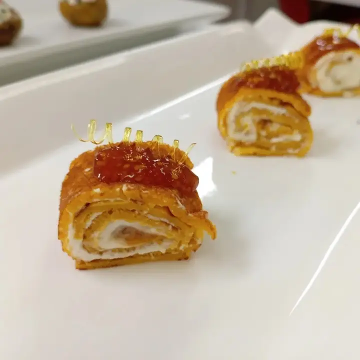 creation thumb for Crépes de Camote y Aguaymanto