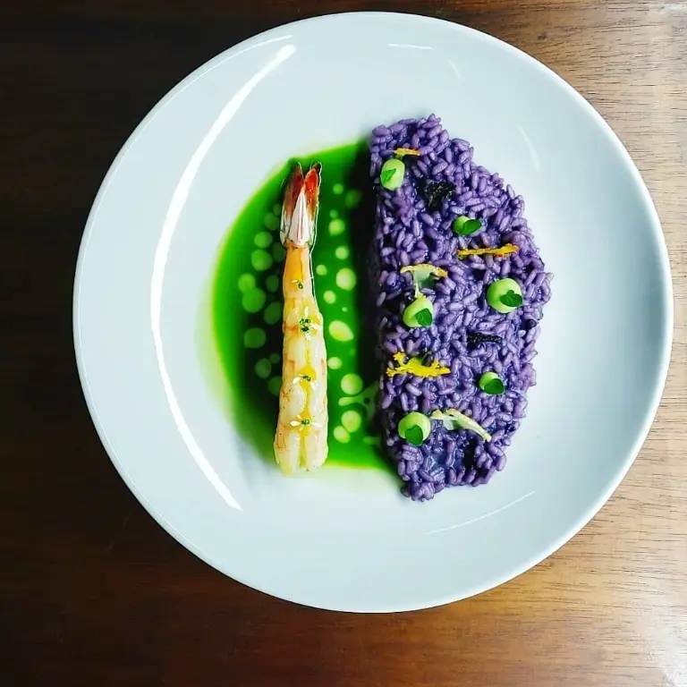 creation thumb for Lavender/Prawn/Mint Risotto