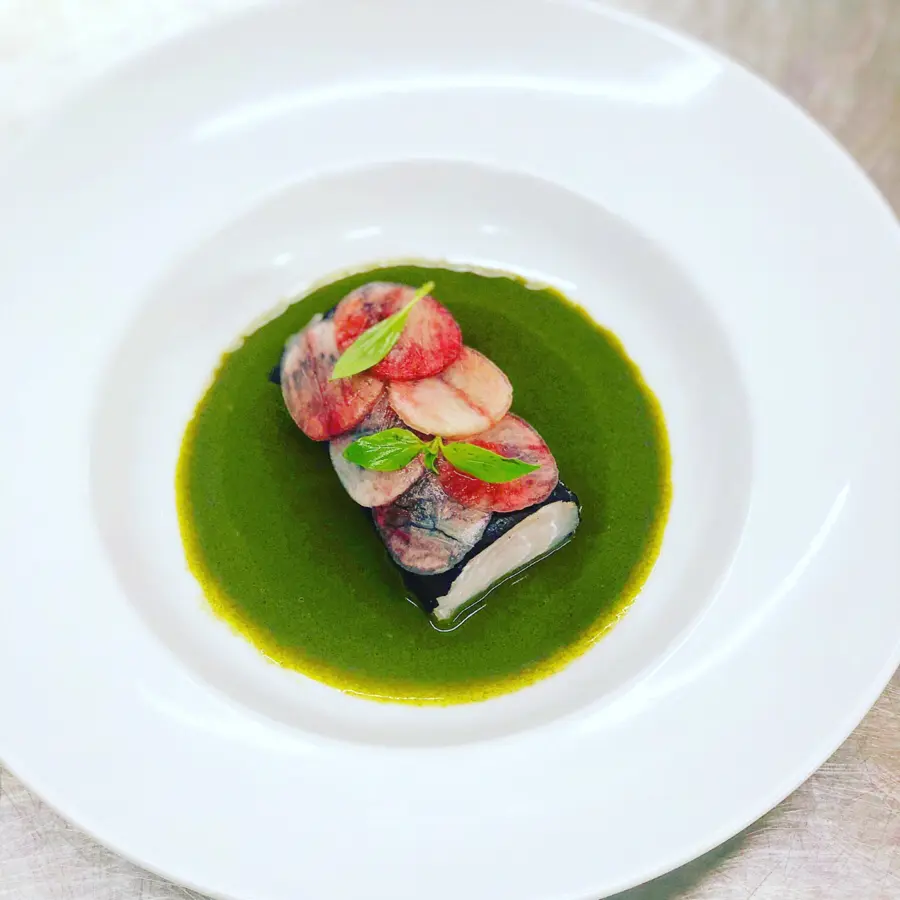 creation thumb for cod nori green thai basil juice, purple plum