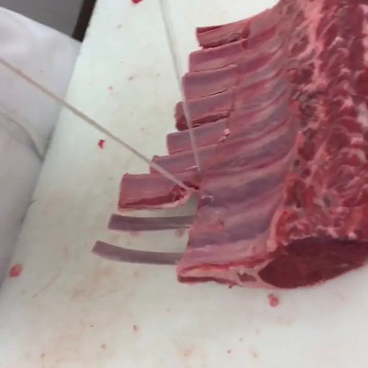 creation thumb for How to clean a rack of lamb