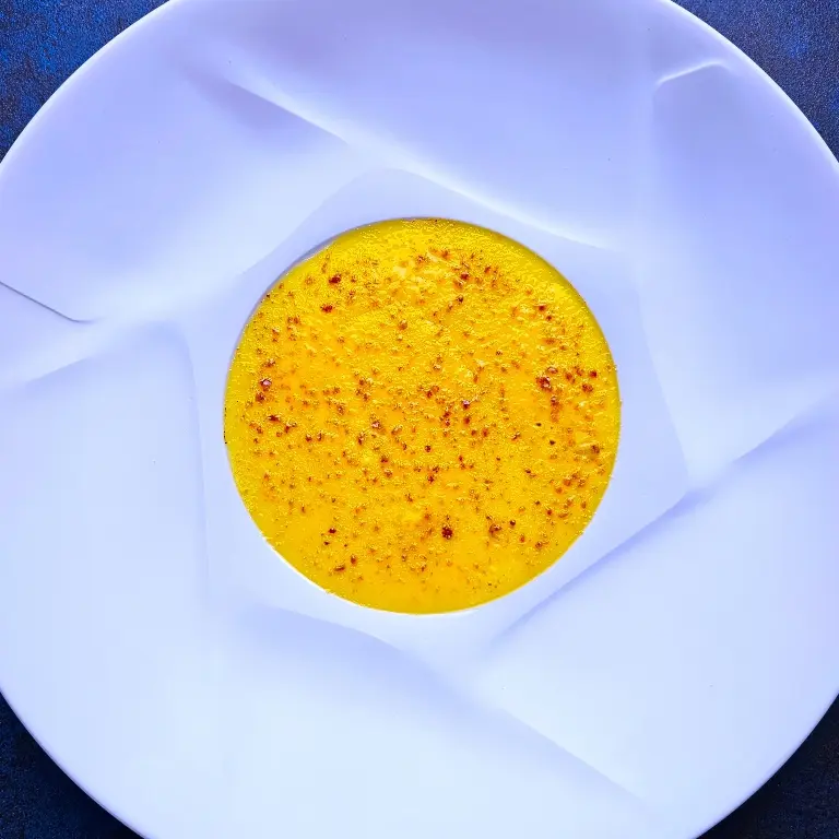creation thumb for White Tomato Crème Brûlée