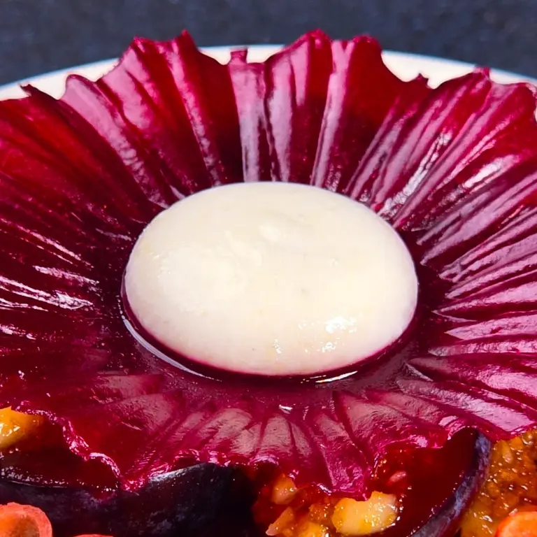 creation thumb for Sphère de Burrata – Sphérification Inversée