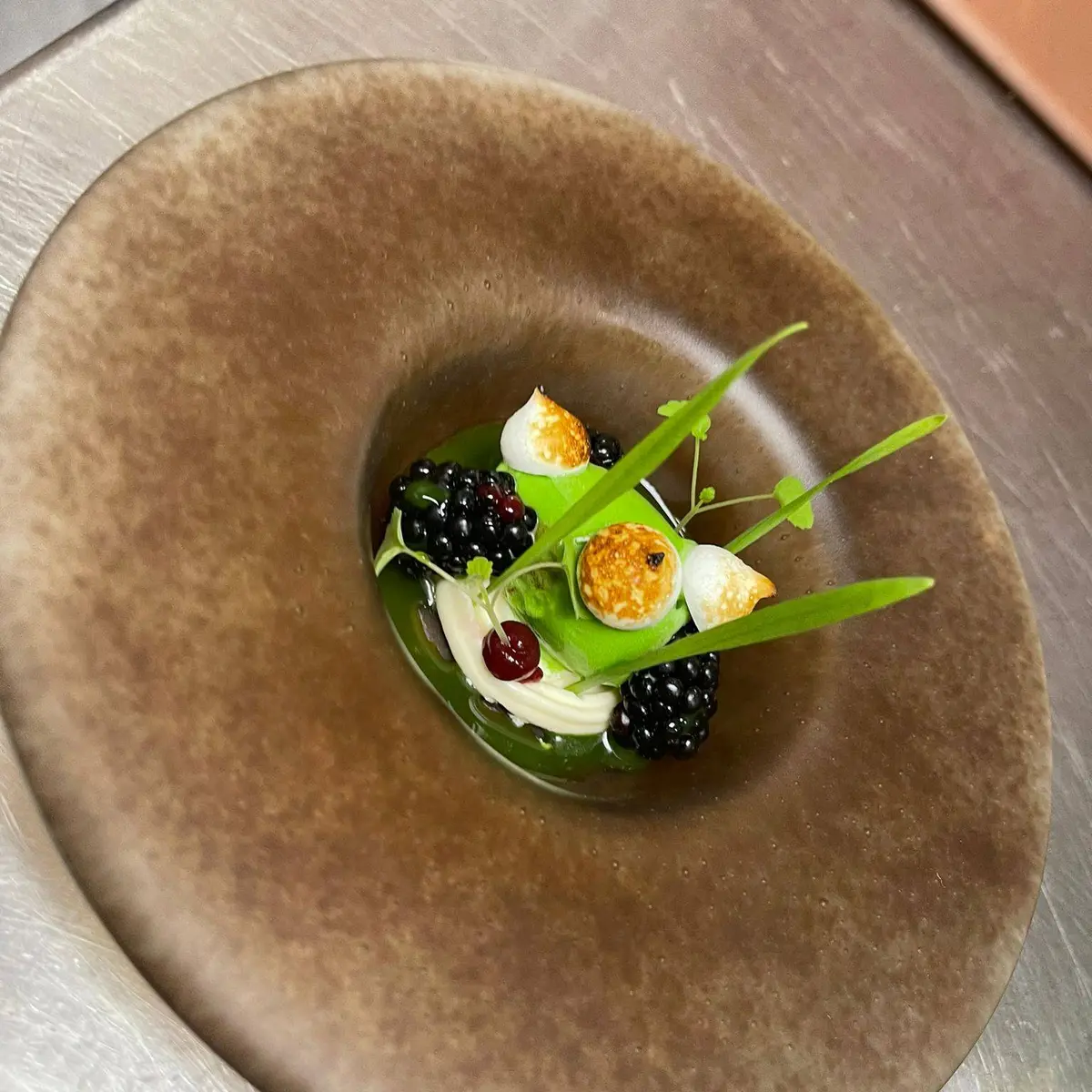 creation thumb for wheatgrass / blackberry / sour cream