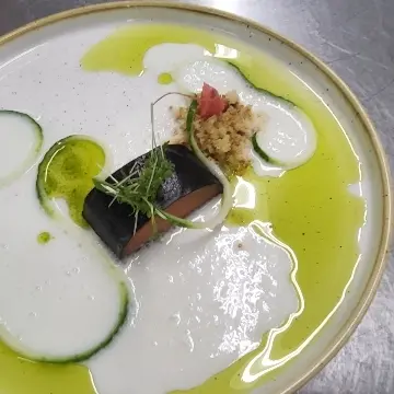 creation thumb for Pesce salmone con burro, latte, aneto e olio