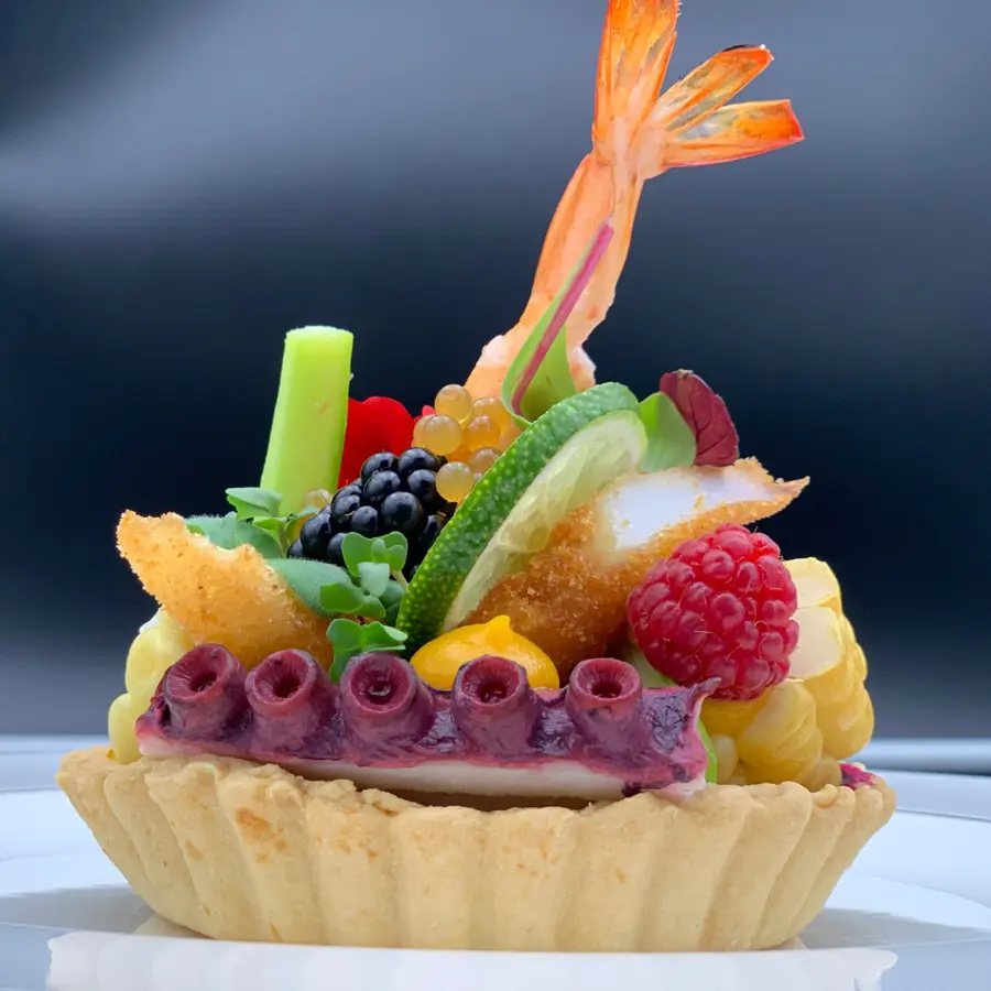 creation thumb for Berries and jumbo tiger shrimp