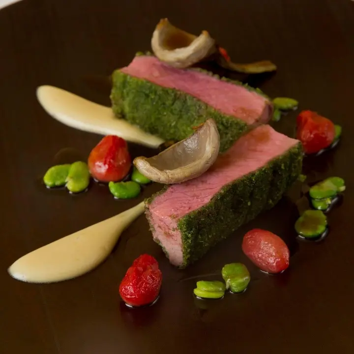 creation thumb for Crusted lamb