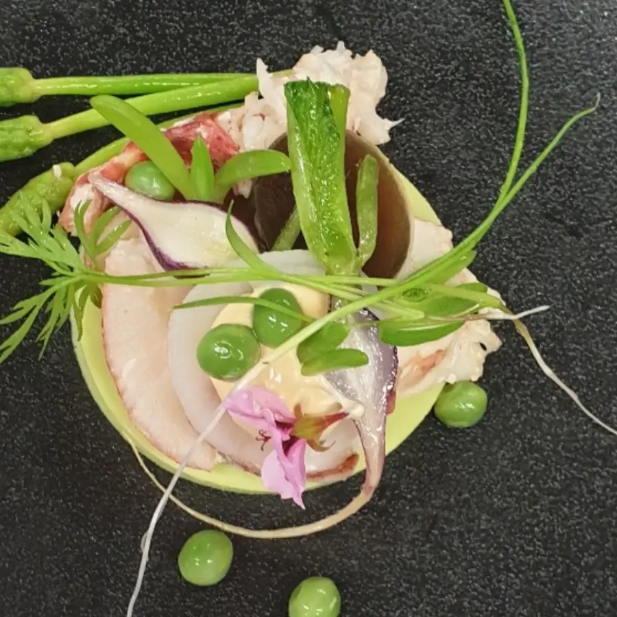 creation thumb for Kreeft / erwt / wilde asperges