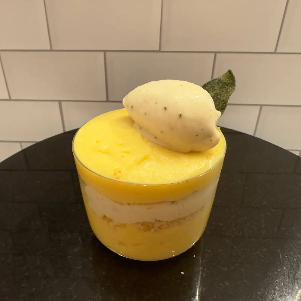 creation thumb for Trifle de Calabaza con Mantequilla Dorada y Salvia