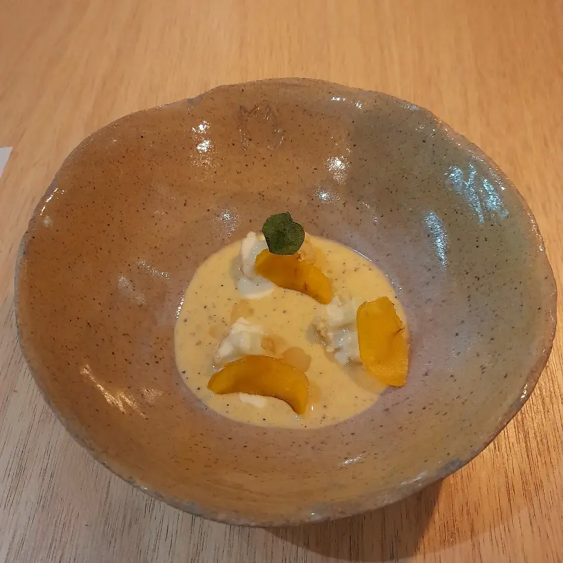 creation thumb for cauliflower, peanut, passion fruit and bottarga