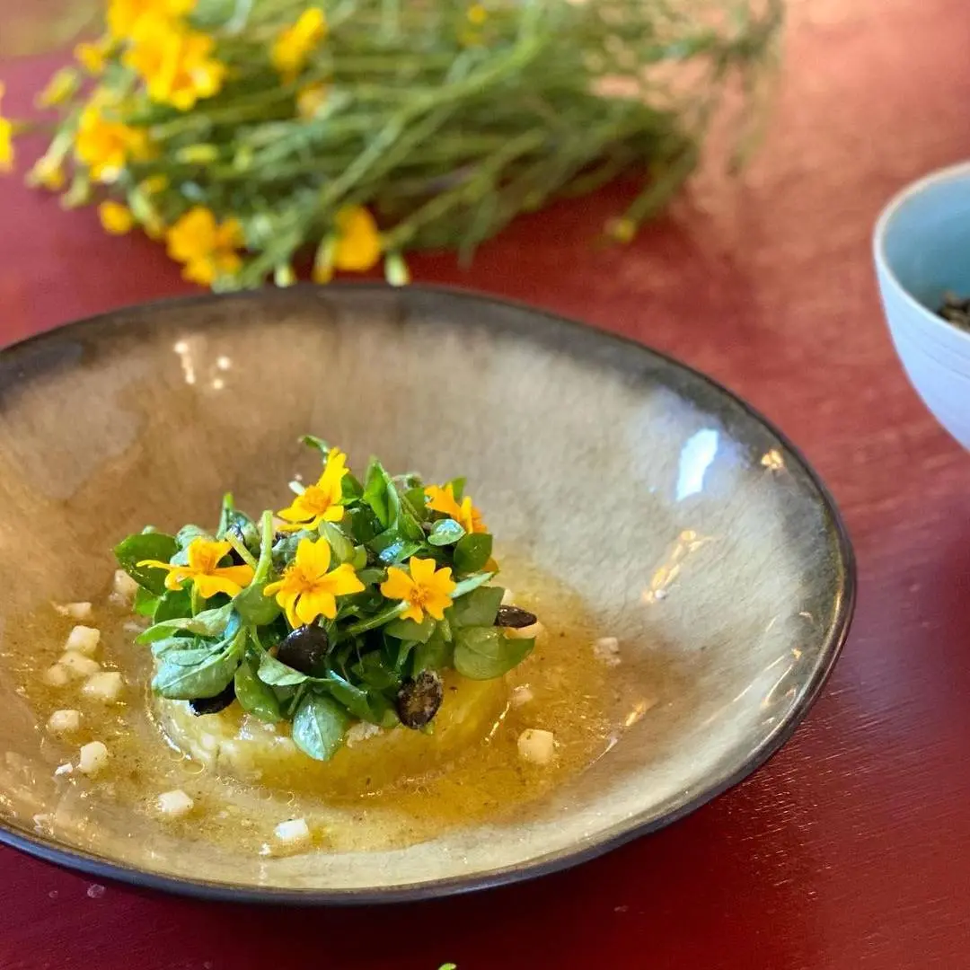 creation thumb for Spaghetti Squash | Chickweed | Pumpkin Seeds | Horseradish