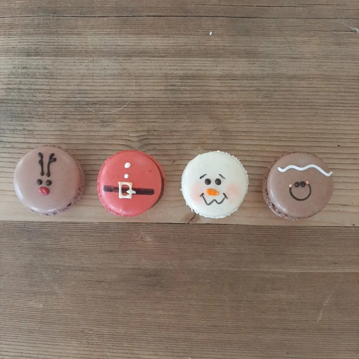 creation thumb for Christmas macarons