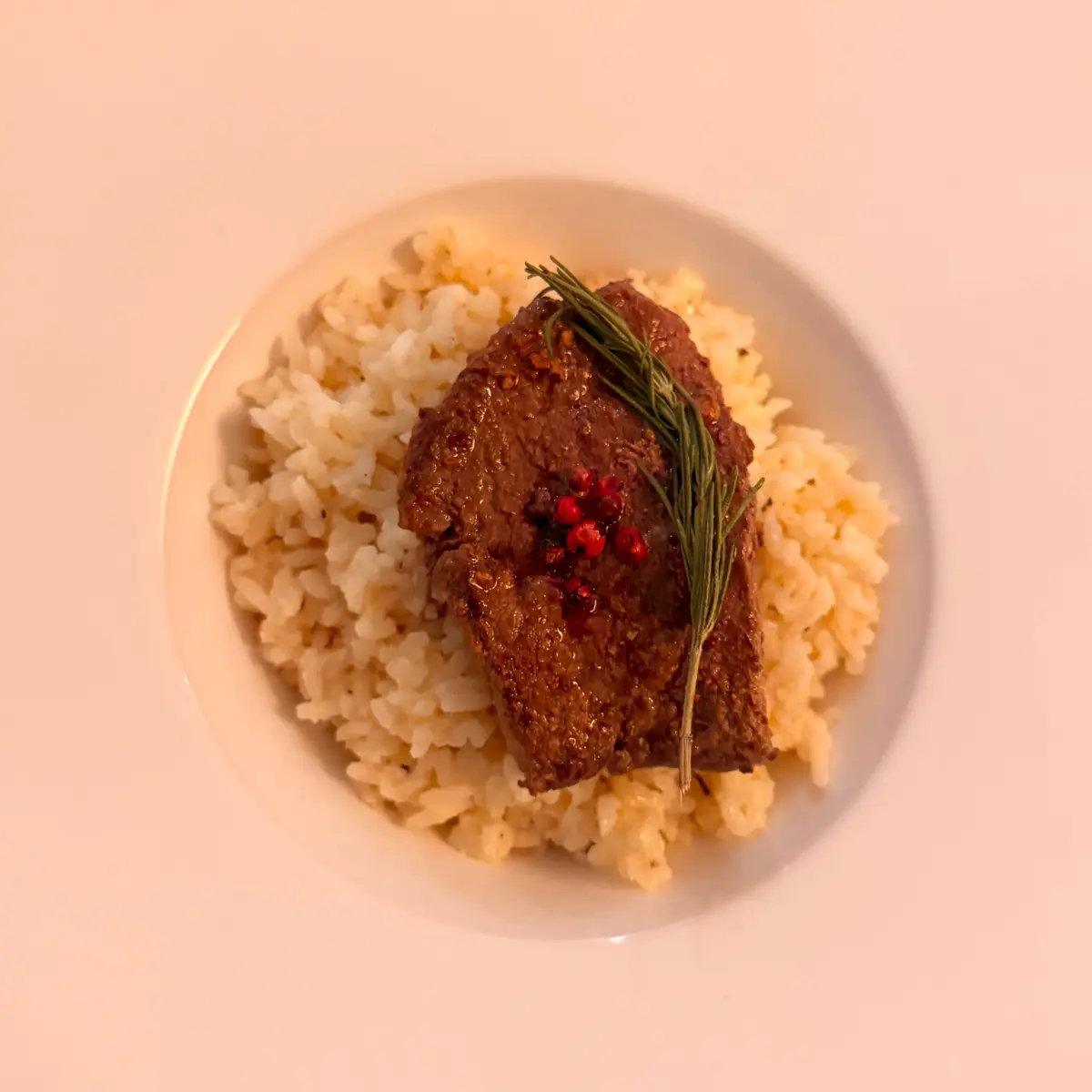 creation thumb for Piedmontese-Style Rice with Mignon Steak