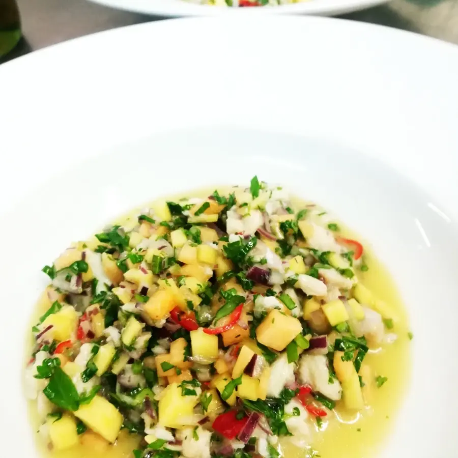 creation thumb for Ceviche vom isländischem Kabeljau