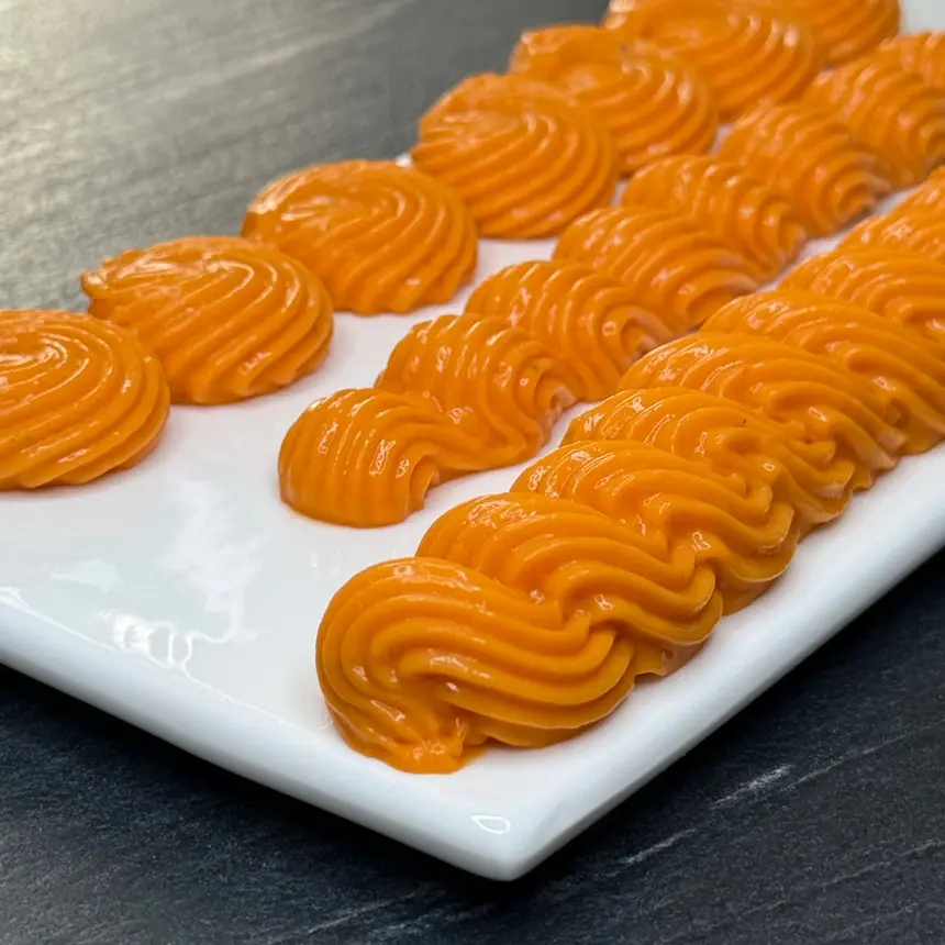 creation thumb for Grilled Red Peppers Crémeux