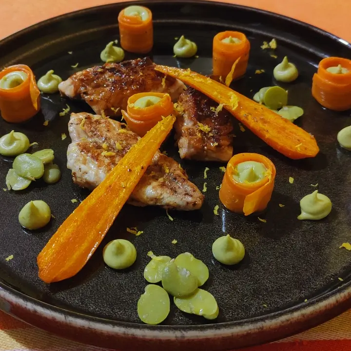creation thumb for Glazed mackerel fillets